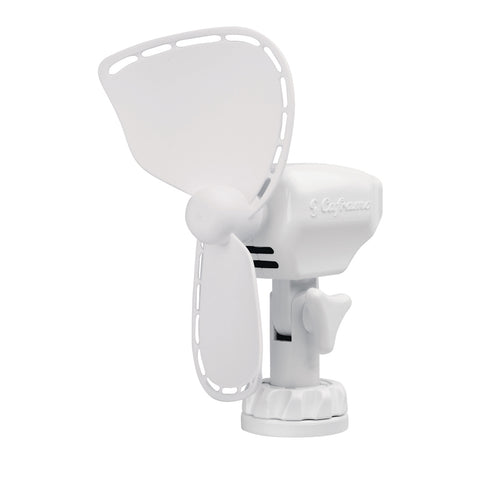 Caframo Ultimate 12V 2-Speed 7" Fan White W/ Lighter Plug