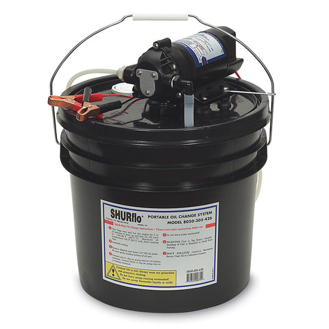 Shurflo Oil Change Pump With 3 Gallon Bucket