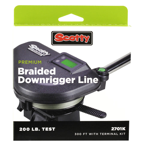 Scotty Power Braid Downrigger Line 200Lb Test 400 Ft