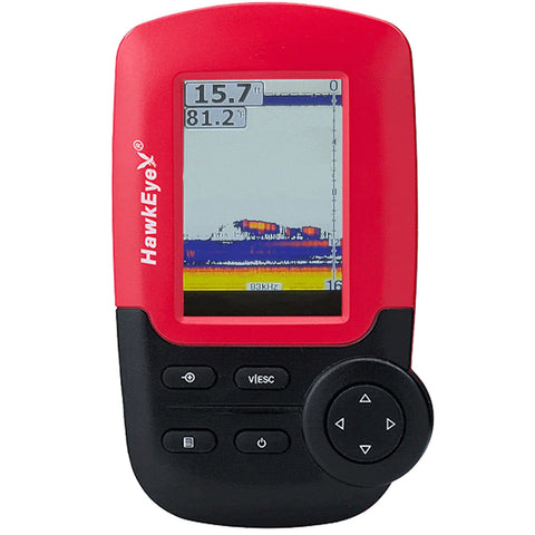 Hawkeye Fishtrax Color Portable Fish Finder