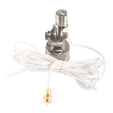Shakespeare Quickconnect Ss Rail Mount With Cable