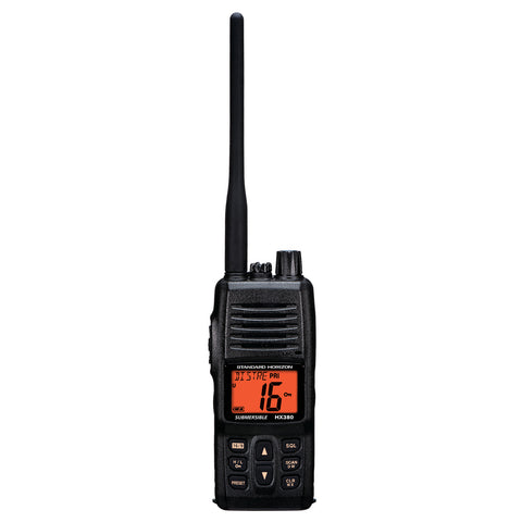 Standard Horizon Hx380  Handheld Vhf 5W Commercial 