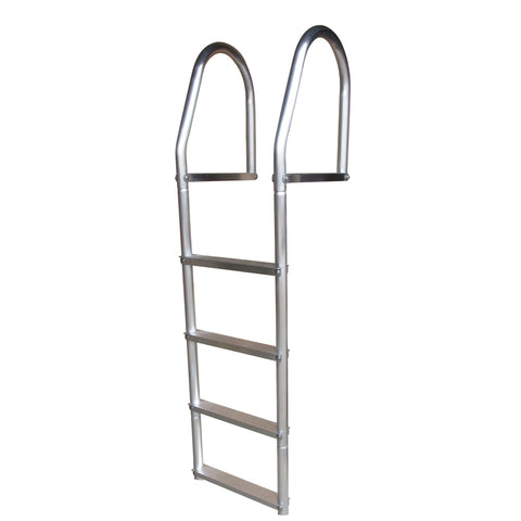 Dock Edge Aluminum 4 Step Fixed Dock Ladder Weld Free