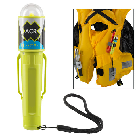 Acr C-Light H20, Led Pfd Vest Light W/Clip, Water-Activated
