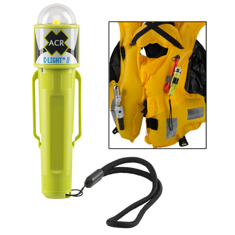 Acr C-Light Led Pfd Vest Light W/Clip Uscg