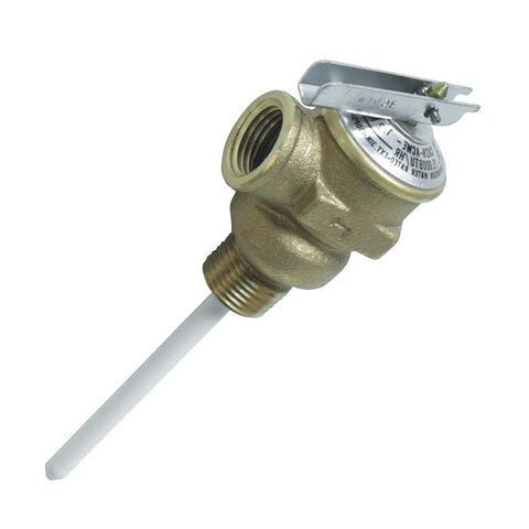 Camco 1/2" Temperature And Pressure Relief Valve 4" Probe