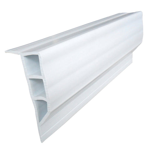 Dock Edge Standard Pvc Full Face Profile 16Ft Roll White