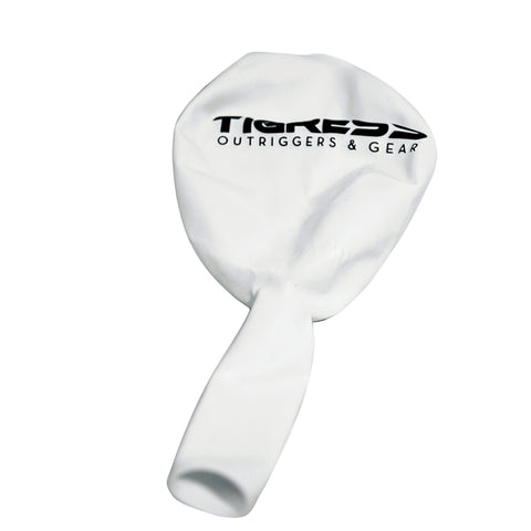 Tigress White Helium Balloon 