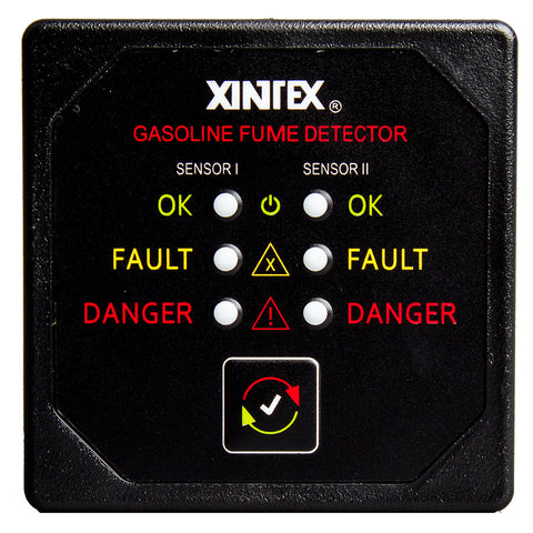 Xintex G-2B-R Gasoline Fume Detector, 2-Channel