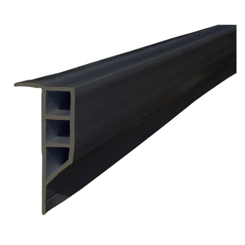 Dock Edge Standard Pvc Full Face Profile 16' Roll Black