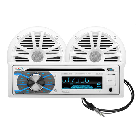 Boss Audio Mck508Wb.6 Package W/ Mr508Uabw, Pair Mrw6 