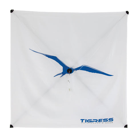 Tigress White Specialty Lite Wind Kite