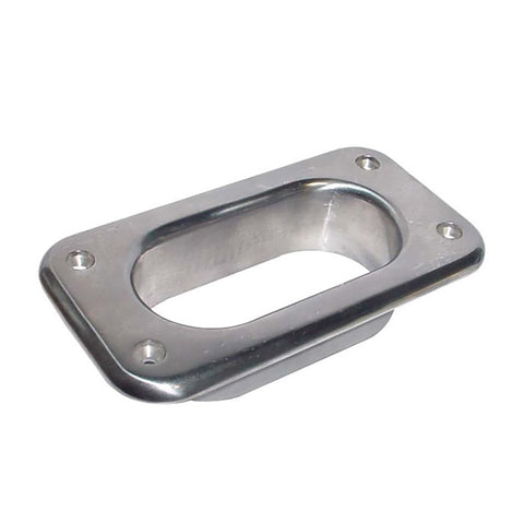 Whitecap Hawse Pipe 4" X 2" 316 Stainless Steel