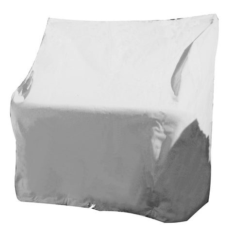 Taylor Made Small Swingback Vinyl Seat Cover - White