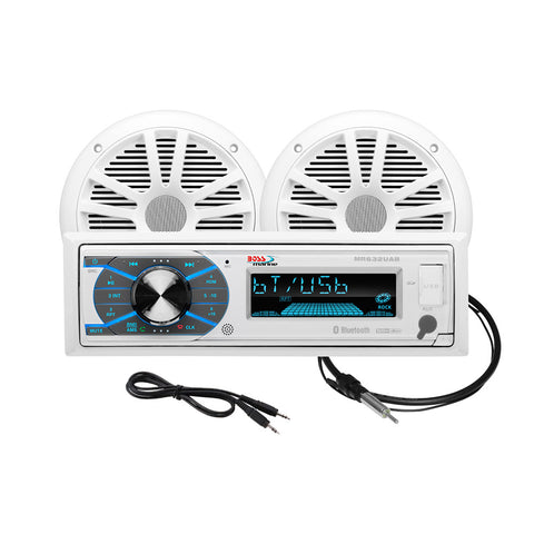 Boss Audio Mck632Wb.6 Package W/ Mr632Uab 2 Mr6W Speakers