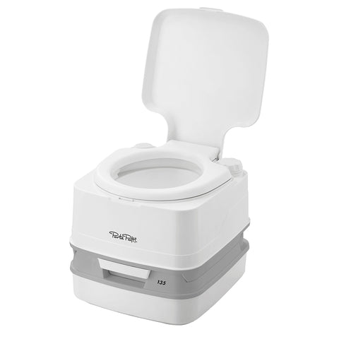 Thetford Porta Potti 135  Marine Toilet W/ Hold Down Kit