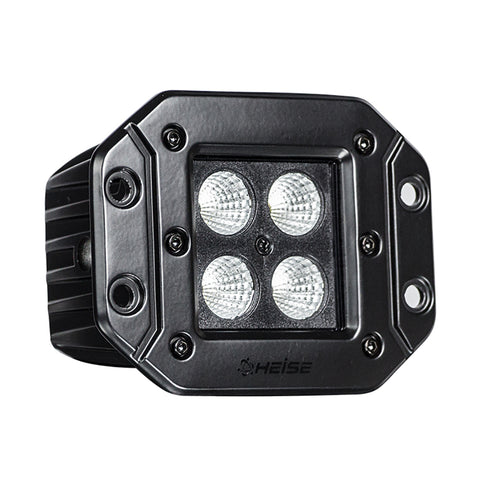 Heise 3" Blackout Led Cube Light Flush Mount
