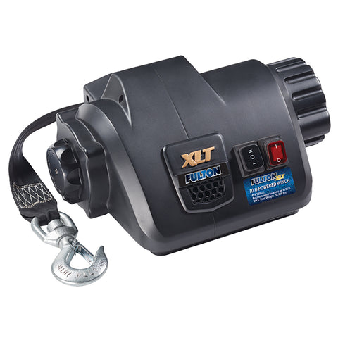 Fulton Xlt 10.0 Powered Marine Winch W/ Remote F/ Boats Up To