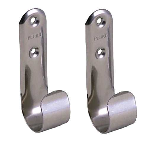 Perko Stainless Steel Boat Hook Holders- Pair