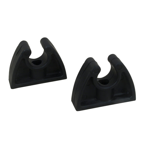 Perko Pole Storage Clips Black - Pair