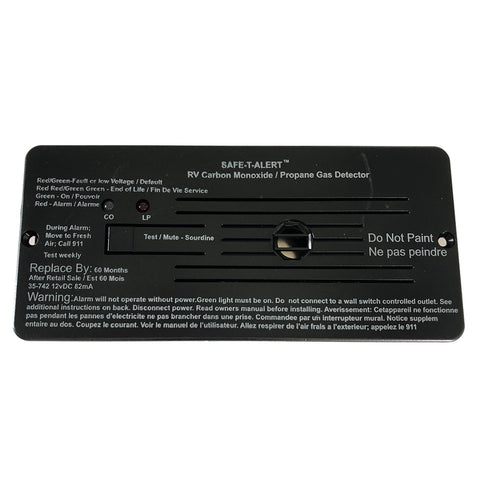 Safe T Alert Combo Carbon Monoxide Propane Alarms Flush