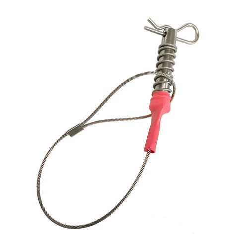 Sea Catch Tr3 Spring Loaded  Safety Pin 1/4" Shackle