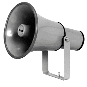 Speco 8.5" Weatherproof Pa  Speaker With Transformer