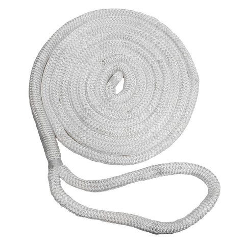 New England Rope 5/8" X 25' Nylon Double Braid Dock Line