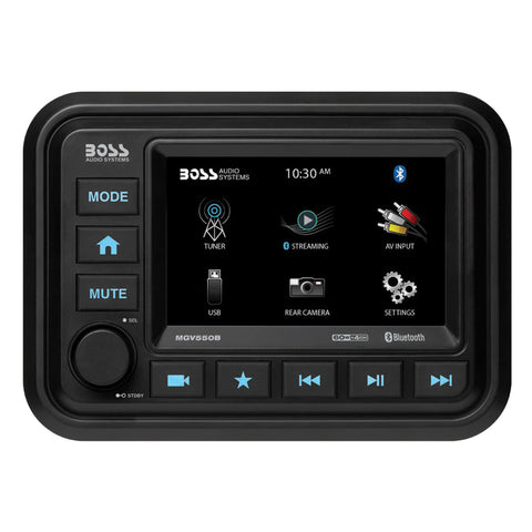 Boss Audio Marine Gauge  Receiver - Mgv550B 