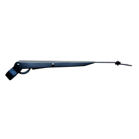 Marinco Wiper Arm Deluxe Black Ss Single 10"-14"