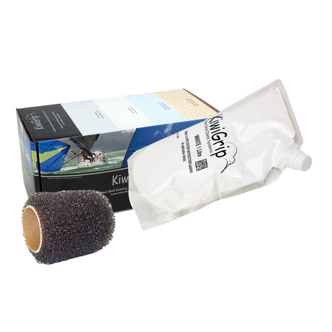 Kiwigrip White 1 Liter Pouch With Roller