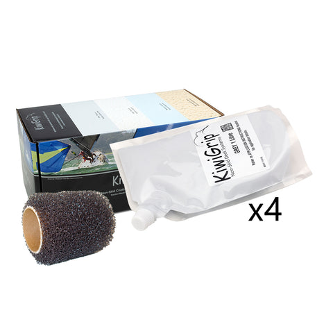 Kiwigrip Grey 4 Liter Pouch And Roller