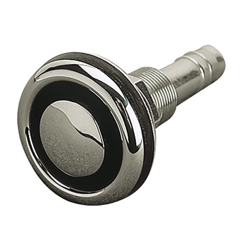 Sea Dog Ss Flush Mount Gas  Tank Vent 5/8" Hose Straight
