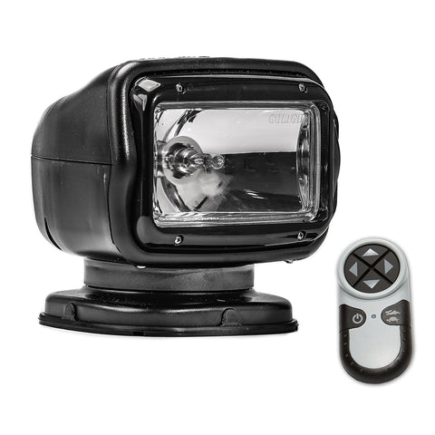 Golight Radioray Gt Series Permanent Mount Black Halogen