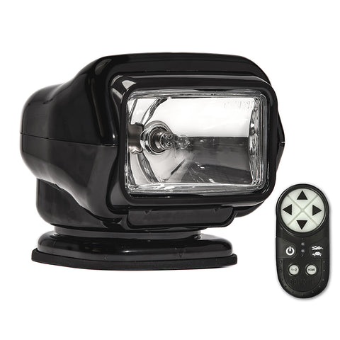 Golight Stryker St Series Permanent Mount Black Halogen