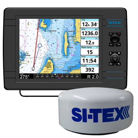 Sitex Navpro1200F W/ Mds-15 Wifi 20" Digital Radome Radar