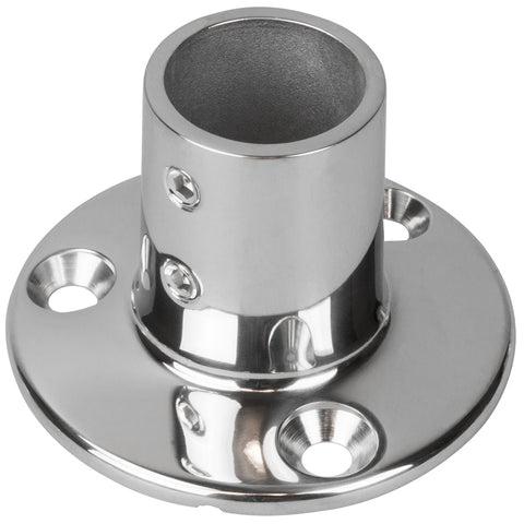 Sea Dog Rail Base Fitting 2 3/4" Round Base 90 Degree