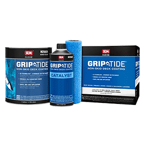 Sem M25650 Griptide Non-Skid Deck Coating Kit, Midnight