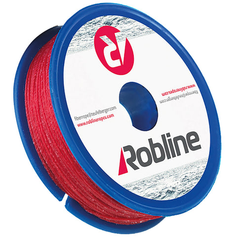 Robline Waxed Tackle Yarn 0.8Mm X 40M Red