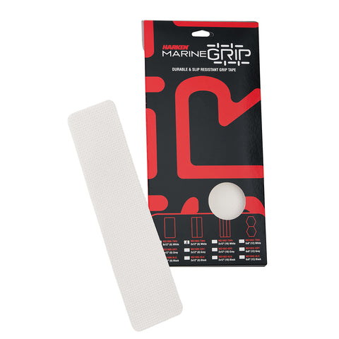 Harken Marine Grip Tape 3"X12" Translucent White 8 Pieces