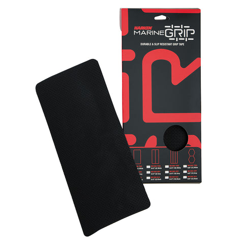 Harken Marine Grip Tape 6"X12" Black 6 Pieces