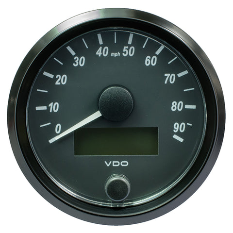 Vdo Singleviu 80Mm (3-1/8") Speedometer - 90 Mph