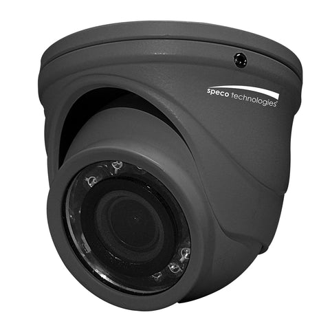 Speco 4Mp Hd-Tvi Mini Ir Turret W/ 2.9Mm Lens - Gray