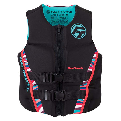 Full Throttle Women'S Rapid Dry Flex-Back Life Jacket