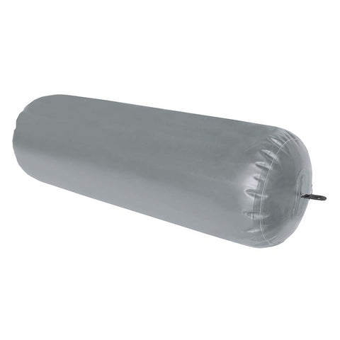 Taylor Made Inflatable Yacht Fender 18" X 58" Gray
