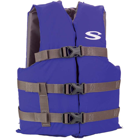 Stearns Classic Youth Life Jacket Blue 50-90 Lbs