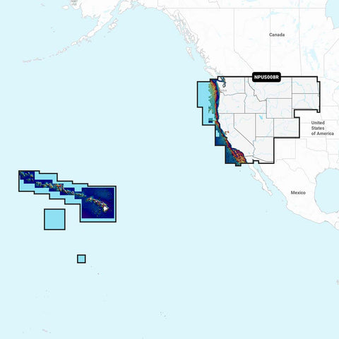 Navionics Platinum+ Npus008R Us West