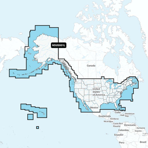 Garmin Navionics+ Nsus001L Us & Coastal Canada