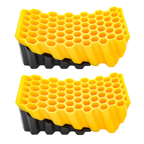 Camco Curved Leveler And Wheel Chock 2 Pack