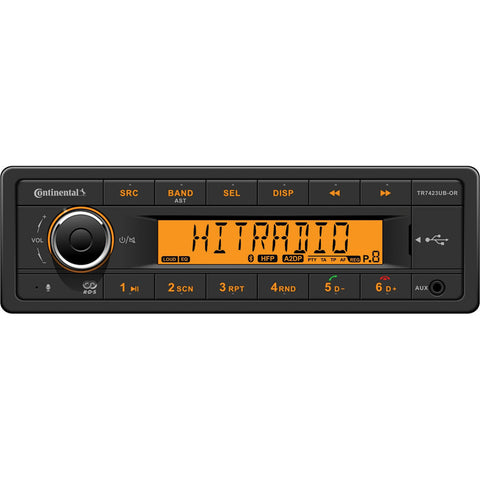 Continental Stereo W/ Am/Fm/Usb/Mp3/Wma/Bt - 24V